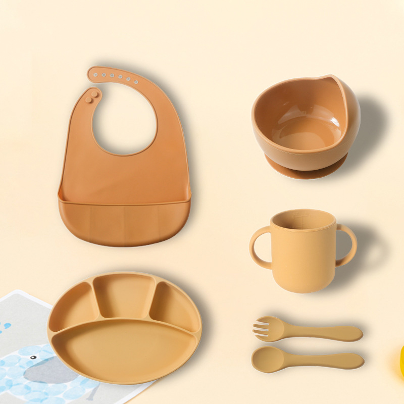 LittleBites Silicone Baby Mealtime Set